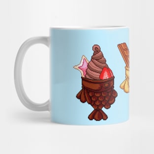 Ice Cream Taiyaki Mug